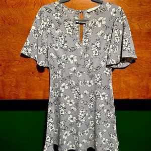 Lush Dress with Keyhole in front and back